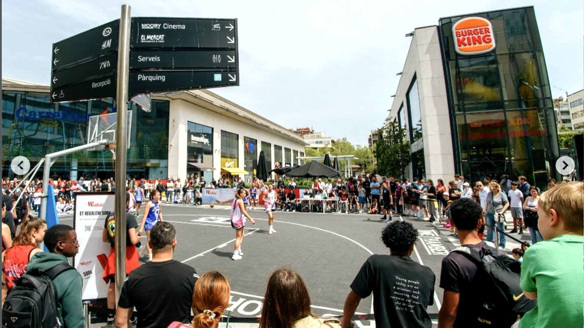 Westfield Glòries — seu del 3×3 Westfield Glòries 2026
